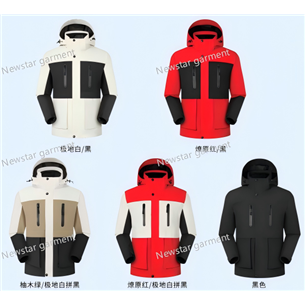 man and woman   3 in 1    style:芯甲02     shell：100%polyester T800, double knitting fabric memory,   lining: mesh, 100%polyester 120gsm