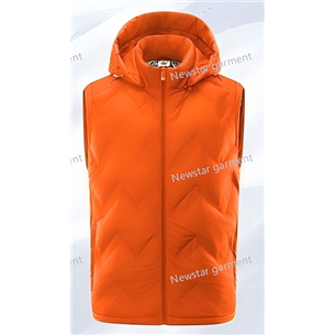 Man & Woman       DOWN HOODIE OUTDOOR VEST